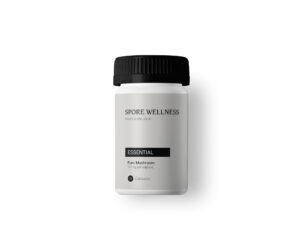 Spore Wellness (Essential) Microdosing Mushroom Capsules (25 or 100 Capsules)