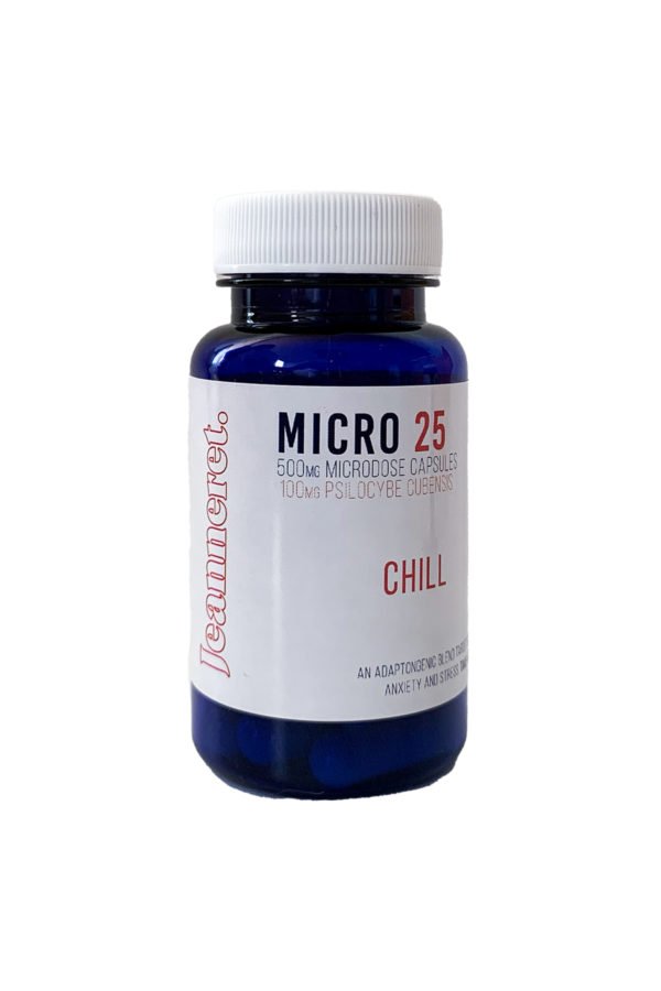 Jeanneret Botanical Micro 25 Chill Microdose Mushroom Capsules