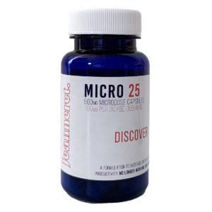 Jeanneret Botanical Micro 25 Découvrez les capsules de microdoses de champignons