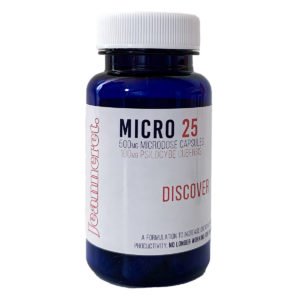 Jeanneret Botanical Micro 25 Discover Microdose Mushroom Capsules