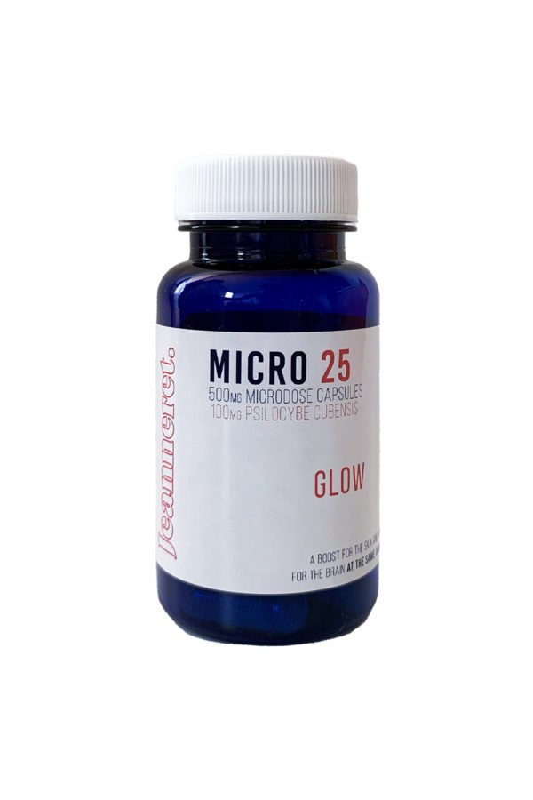 Jeanneret Botanical Micro 25 Glow Microdose Mushroom Capsules