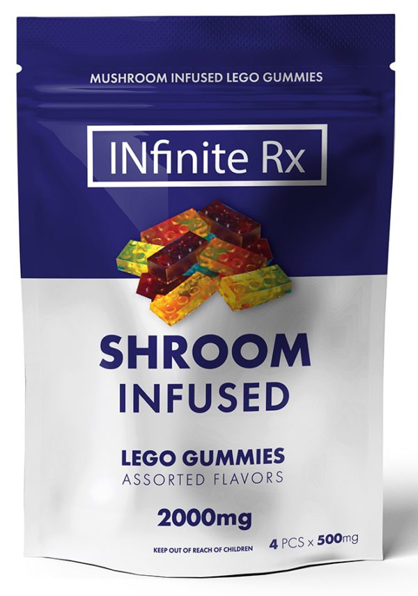 INfinate Rx Shrooms Infused Lego Gummies