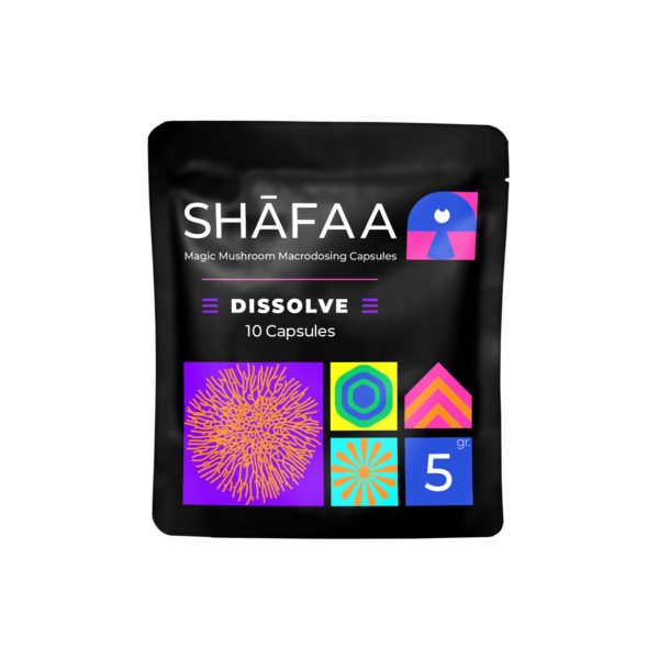 Shafaa Macrodosing Magic Mushroom Capsules Dissolve