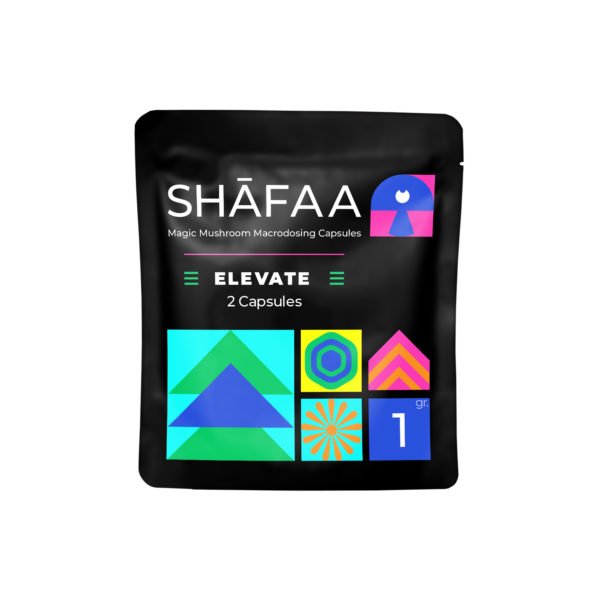 Shafaa Macrodosing Magic Mushroom Capsules Elevate