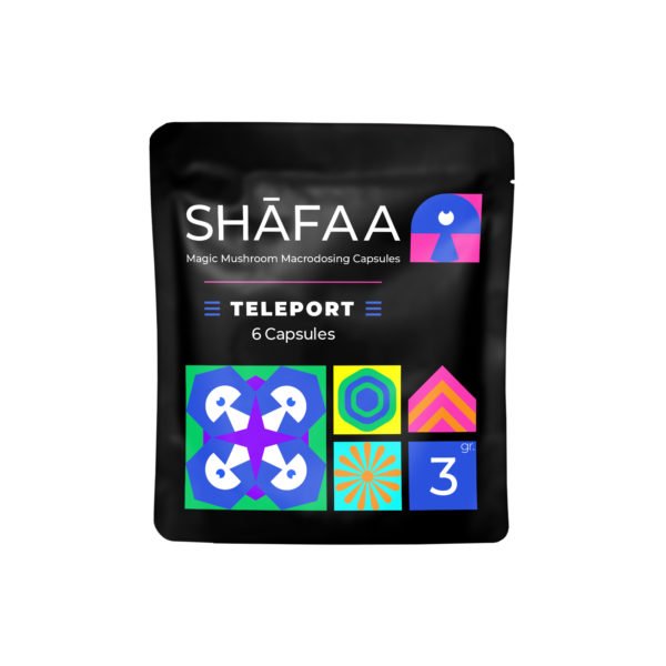 Shafaa Macrodosing Magic Mushroom Capsules Teleport