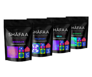 Shafaa Macrodosing Magic Mushroom Dark Chocolate Edibles