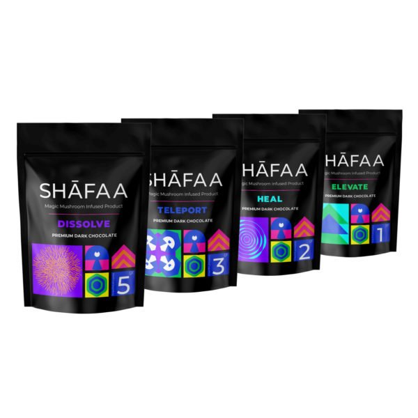 Shafaa Macrodosing Magic Mushroom Chocolate Edibles