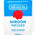 INfinite Rx Shroom Infused Heart Gummies Edibles 1000mg