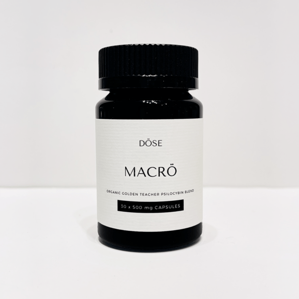 Dose MACRO Macrodose Psilocybin Capsules 30 Capsules