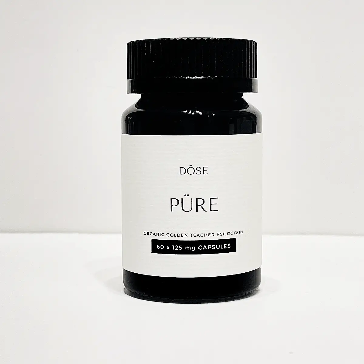 Dose PURE Golden Teacher Microdose Psilocybin Capsules 60 Capsules