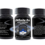 INfinite Rx Party Poppers Macrodosing Mushrooms Capsules GT 3D Bottle