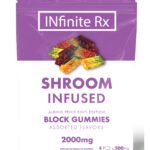 INfinite Rx Shroom Infused Albino Penis Envy Edition Block Gummies Edibles Front