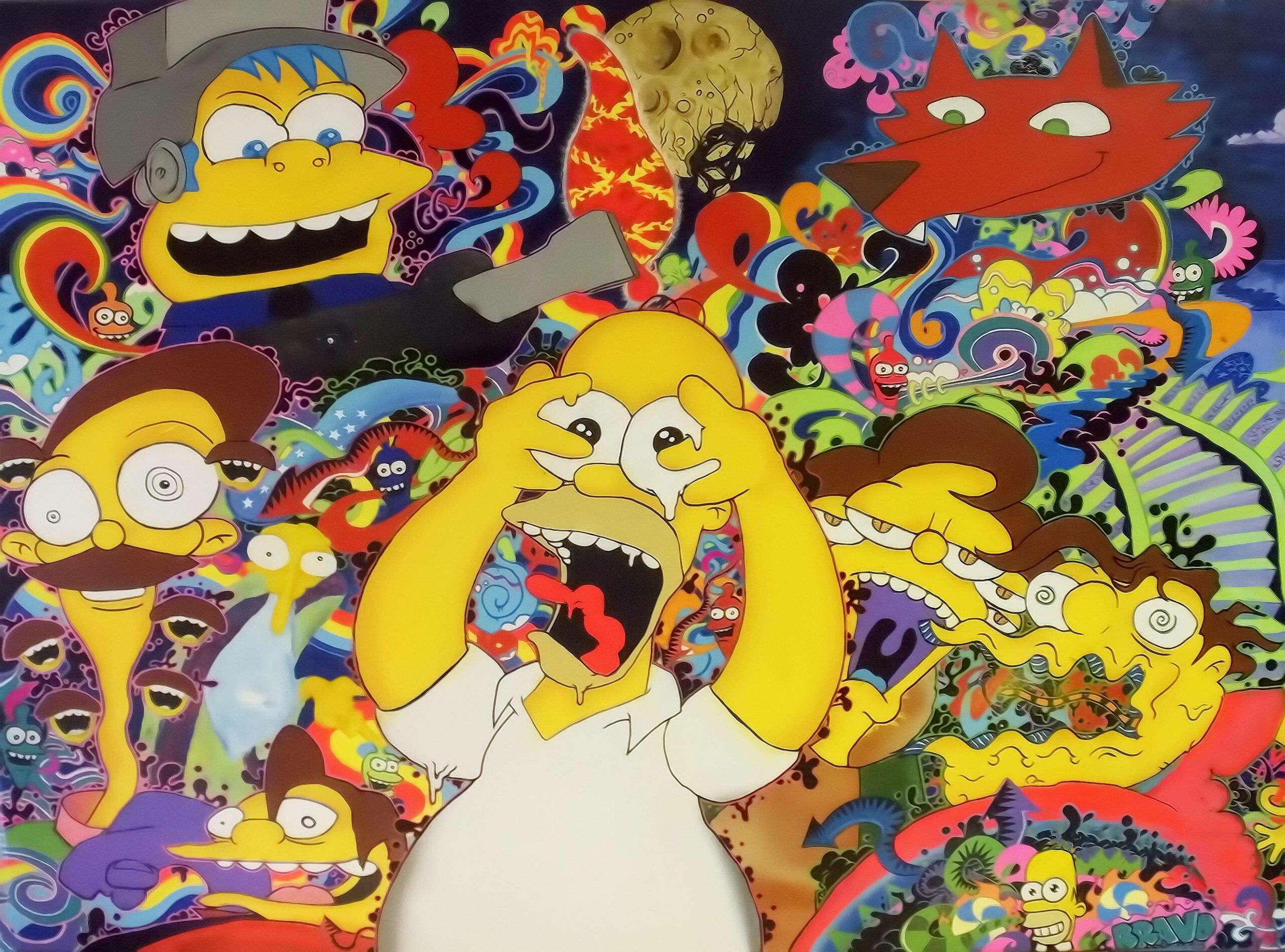 simpsons bad trip