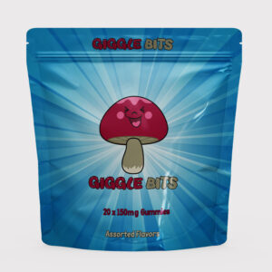 GIGGLE BITS Magic Mushroom Infused Gummies Edibles