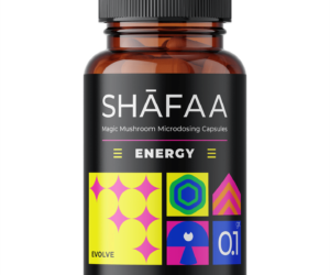 Shafaa Evolve Magic Mushroom Microdosing Energy Blend Capsules