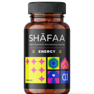 Shafaa Evolve Magic Mushroom Microdosing Energy Blend Capsules