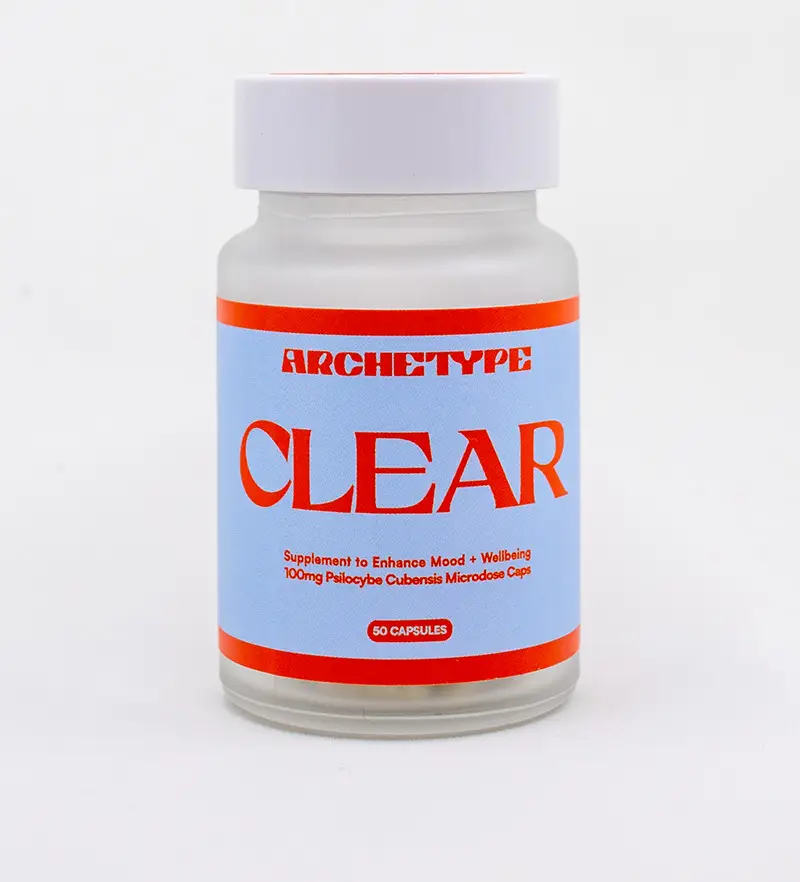 ARCHETYPE CLEAR Microdose Mushroom Capsules