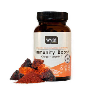 Stay Wyld Organics Chaga Immunity Boost Mushroom Capsules