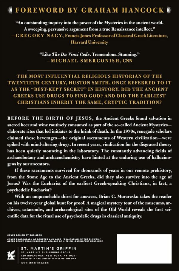 The Immortality Key – The Secret History of the Religion with No Name Back Cover