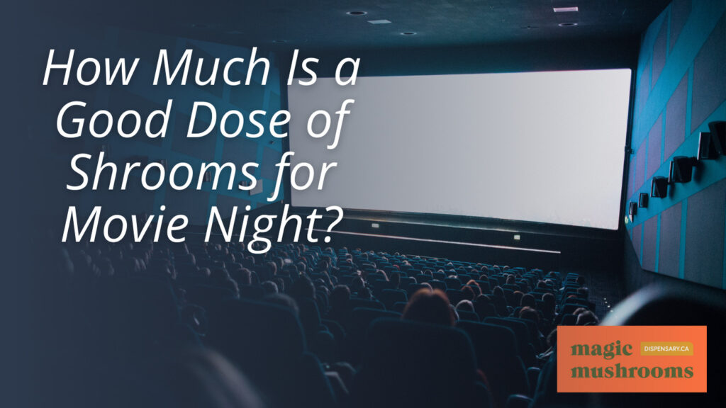 How Much Is a Good Dose of Shrooms for Movie Night
