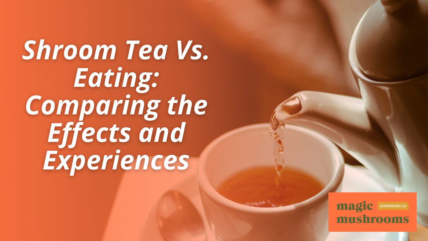 Shroom Tea Vs. Eating